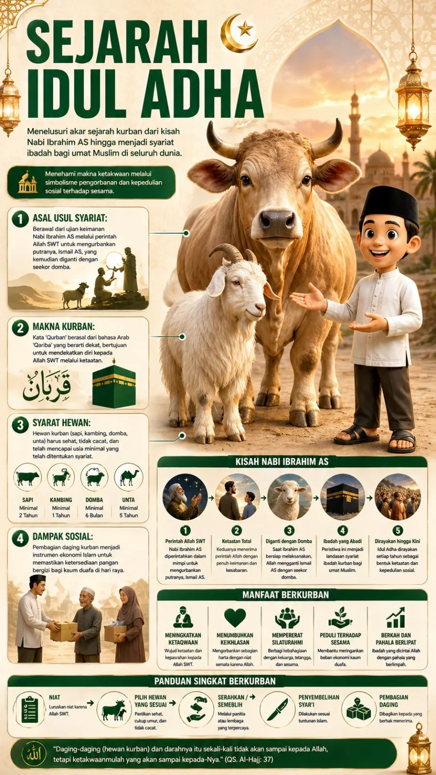 Preview Sejarah dan Makna Ibadah Kurban Idul Adha