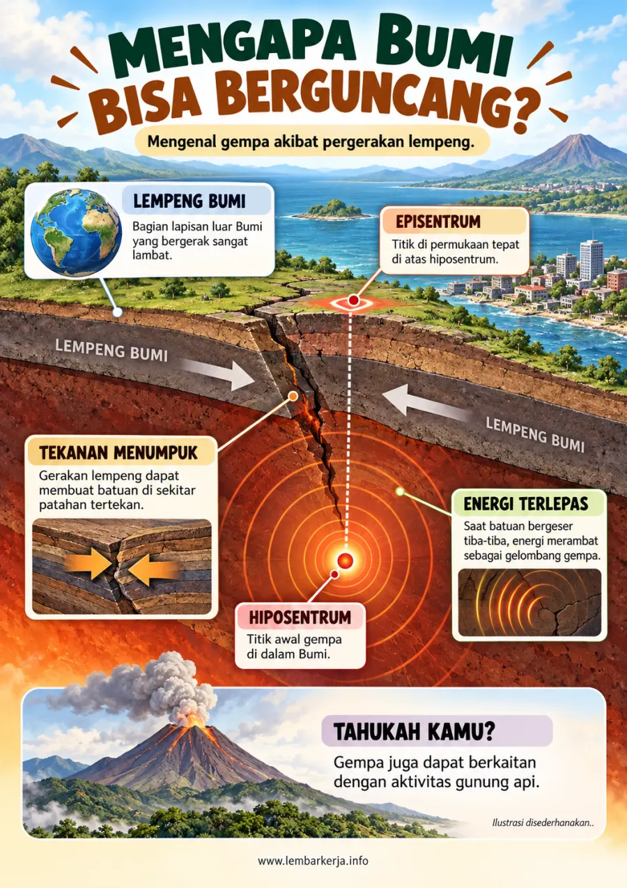 Preview Mengapa Bumi Berguncang Mengenal Gempa Bumi