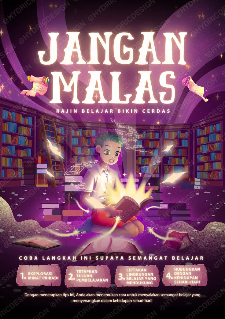 Preview Jangan Malas Rajin Belajar Bikin Cerdas