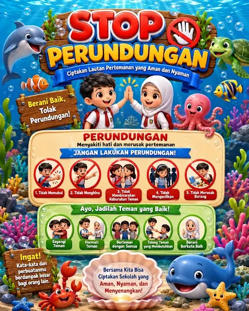 Preview Stop Perundungan Lautan Pertemanan Aman dan Nyaman