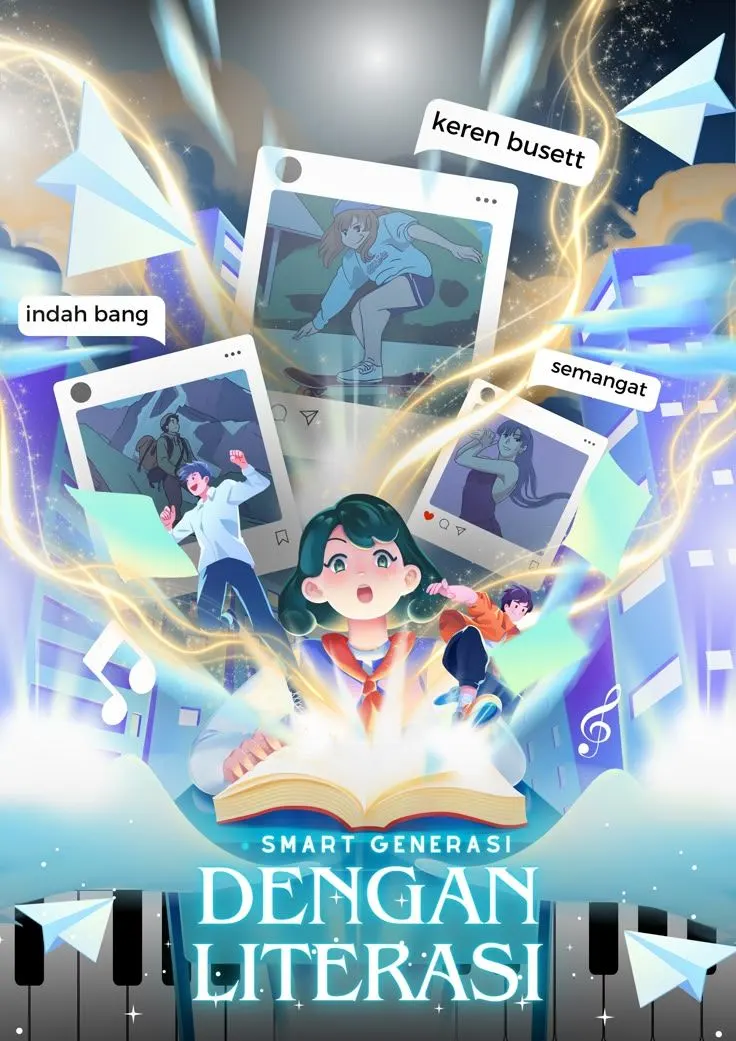 Preview Smart Generasi dengan Literasi Gemar Membaca