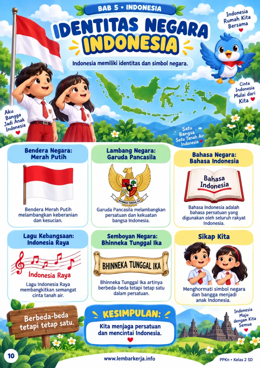 Preview Identitas dan Simbol Negara Indonesia