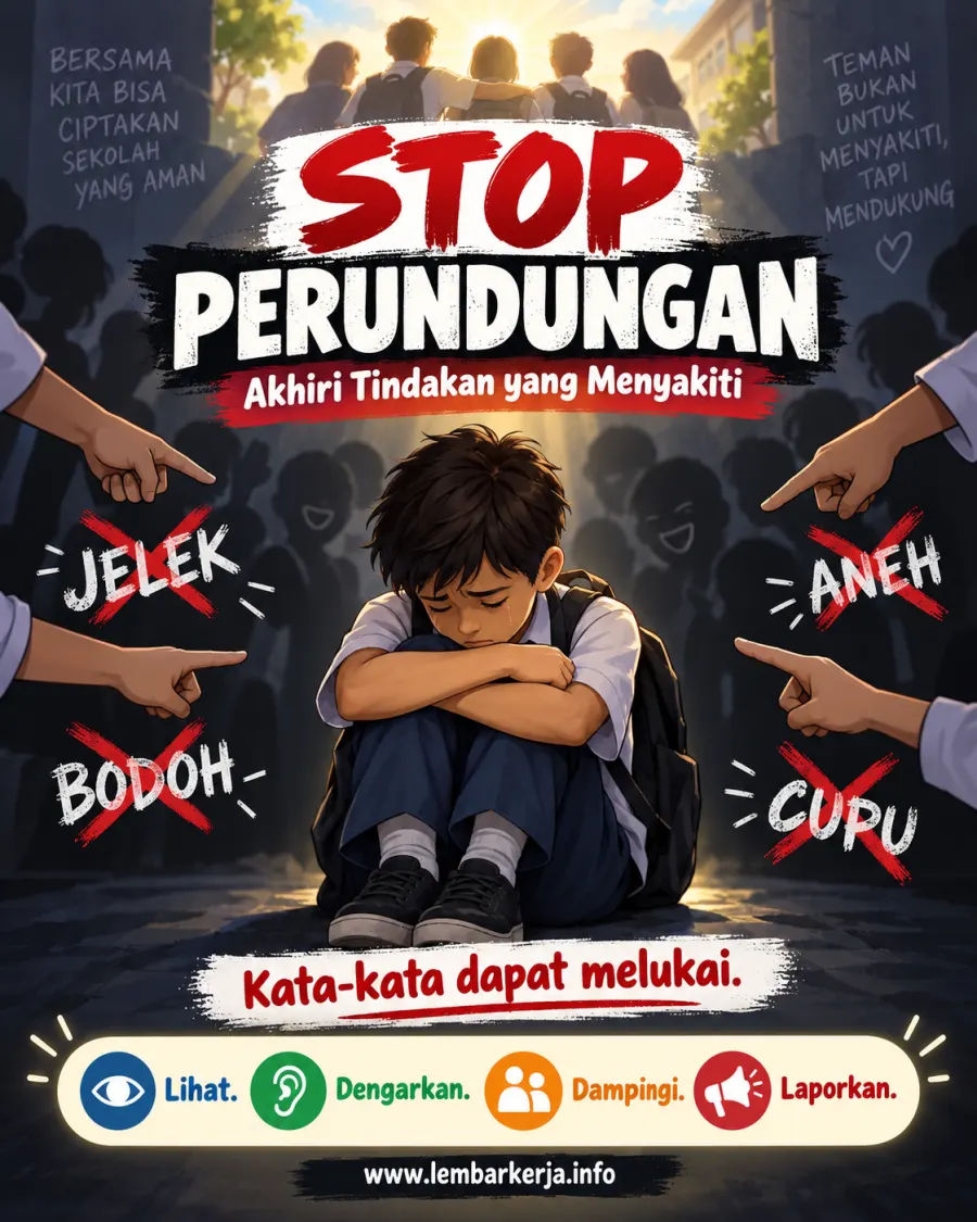Preview Stop Perundungan Kata Kata Dapat Melukai