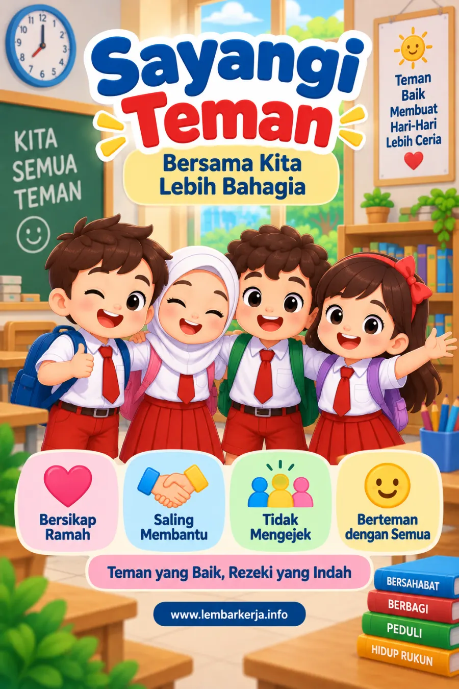 Preview Sayangi Teman Hidup Rukun dan Saling Membantu