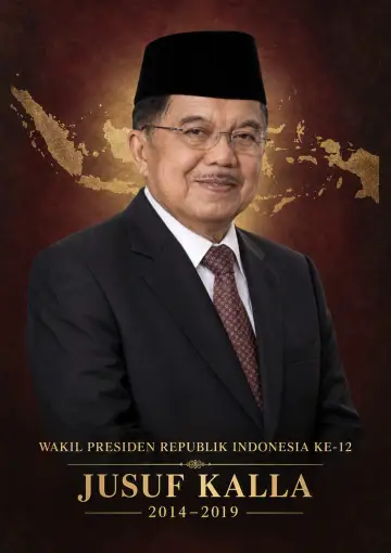Wakil Presiden Republik Indonesia ke 12 Jusuf Kalla Periode 2014 2019 - Poster / Infografis