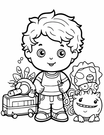 Gambar Mewarnai Rumah Peri Lucu & Unik: Dunia Dongeng - PDF Gratis